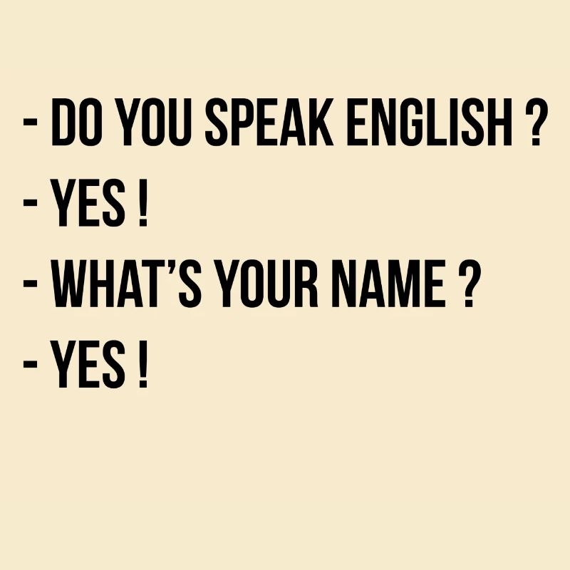 Sprechen Sie Englisch?