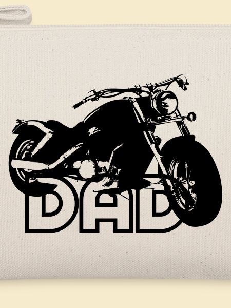 Biker DAD Black Motorcycle
