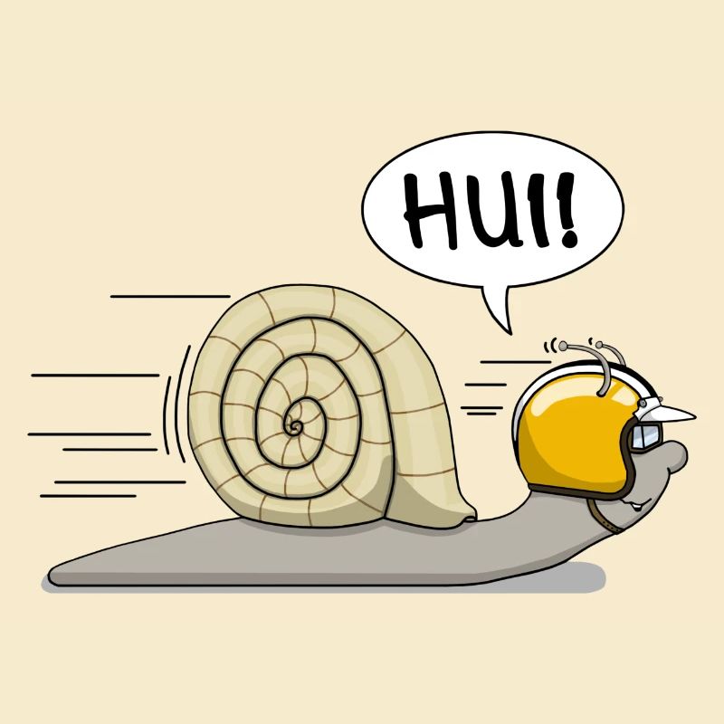 Rennschnecke - das Original
