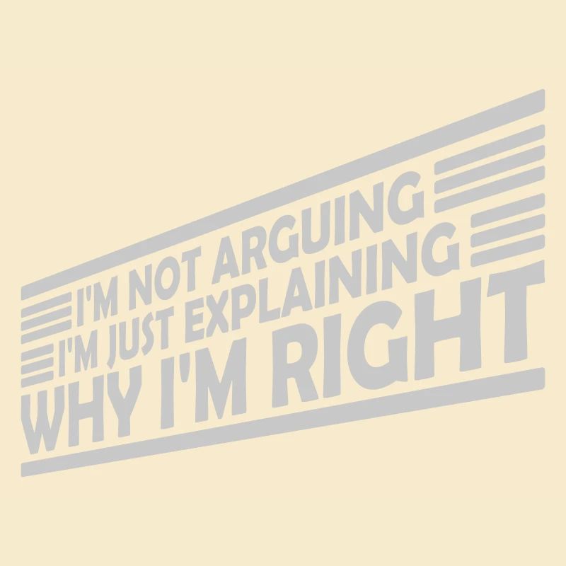 I m not arguing