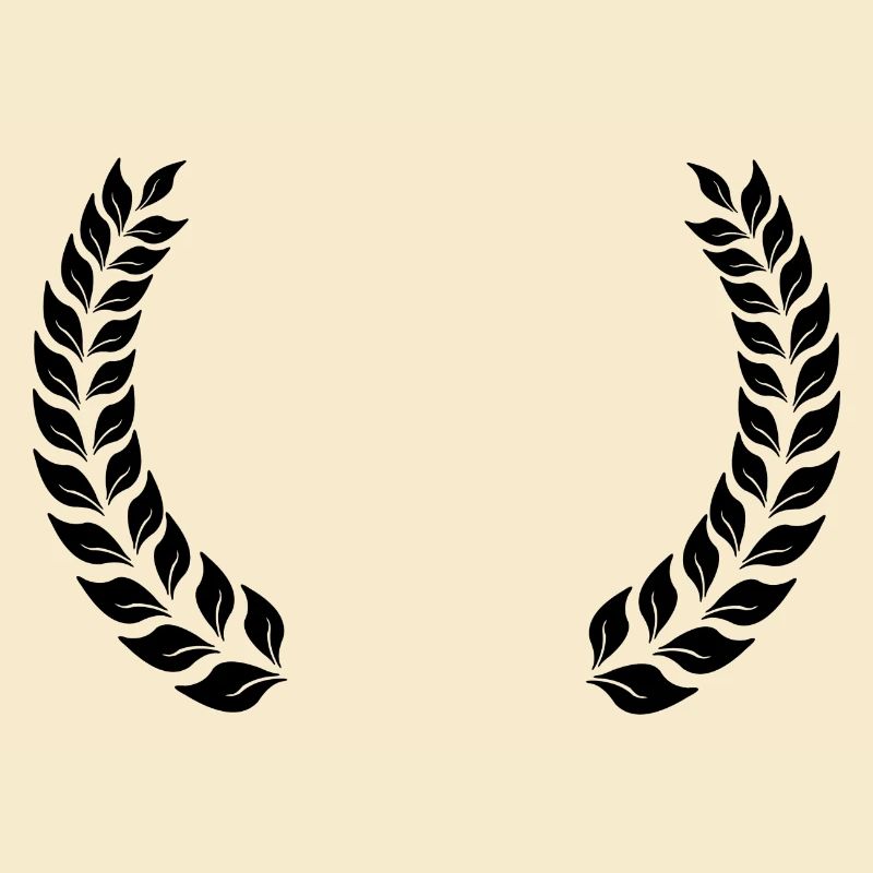 Laurel wreath open space