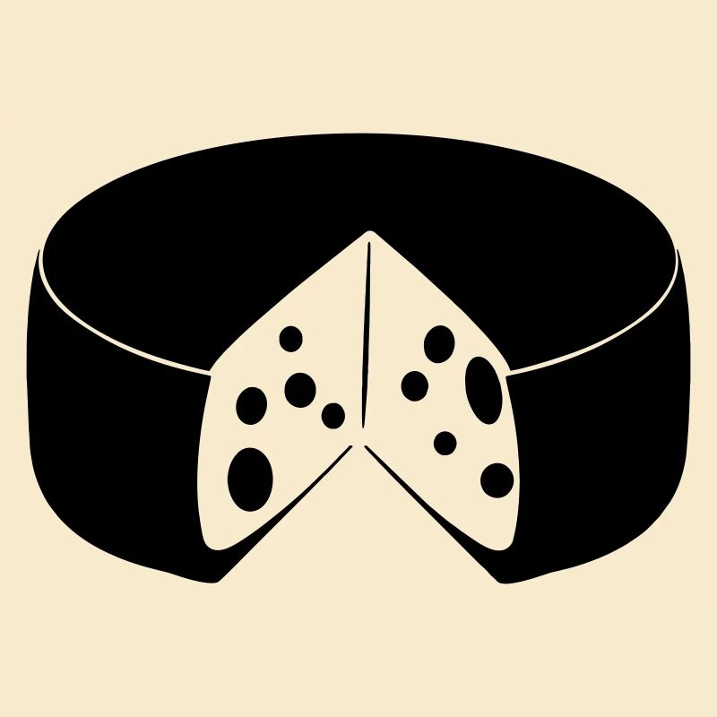 Fromage avec découpe