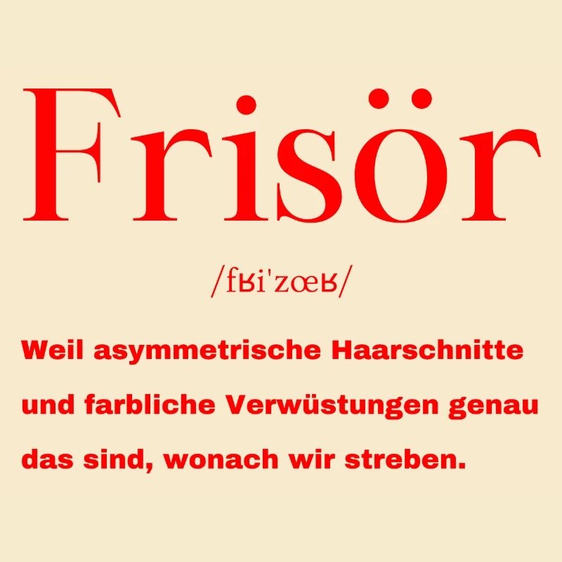 Frisör Definition