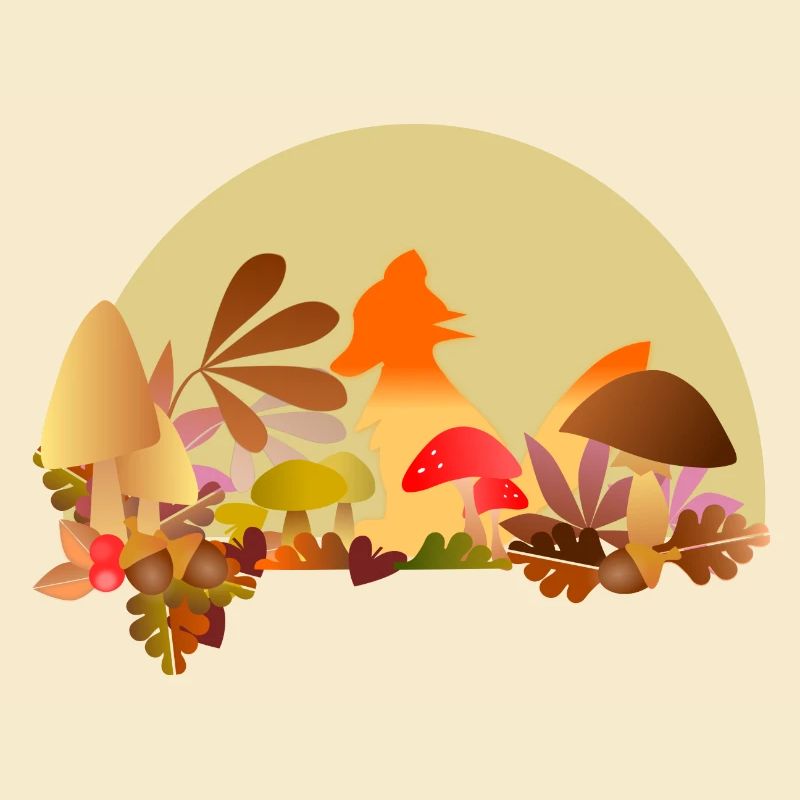Fuchs im Herbst