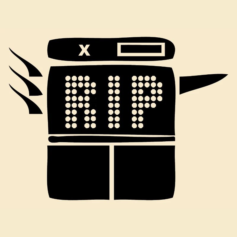 RIP COPIER | RIP klimafeindlicher Kopierer