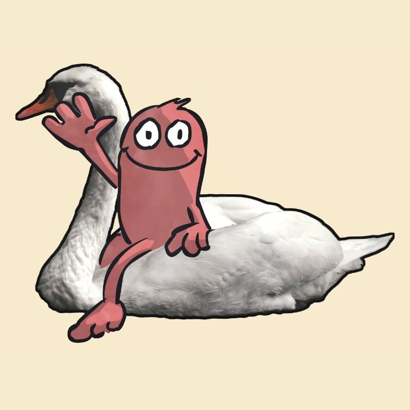 Schwan Reiter