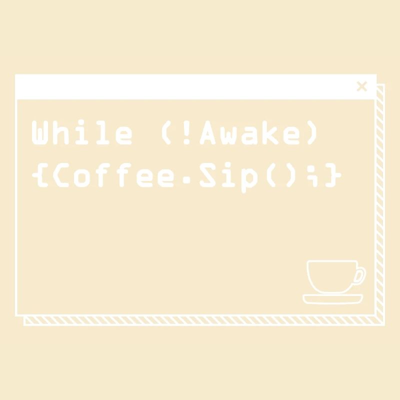 Programmers generate code from coffee