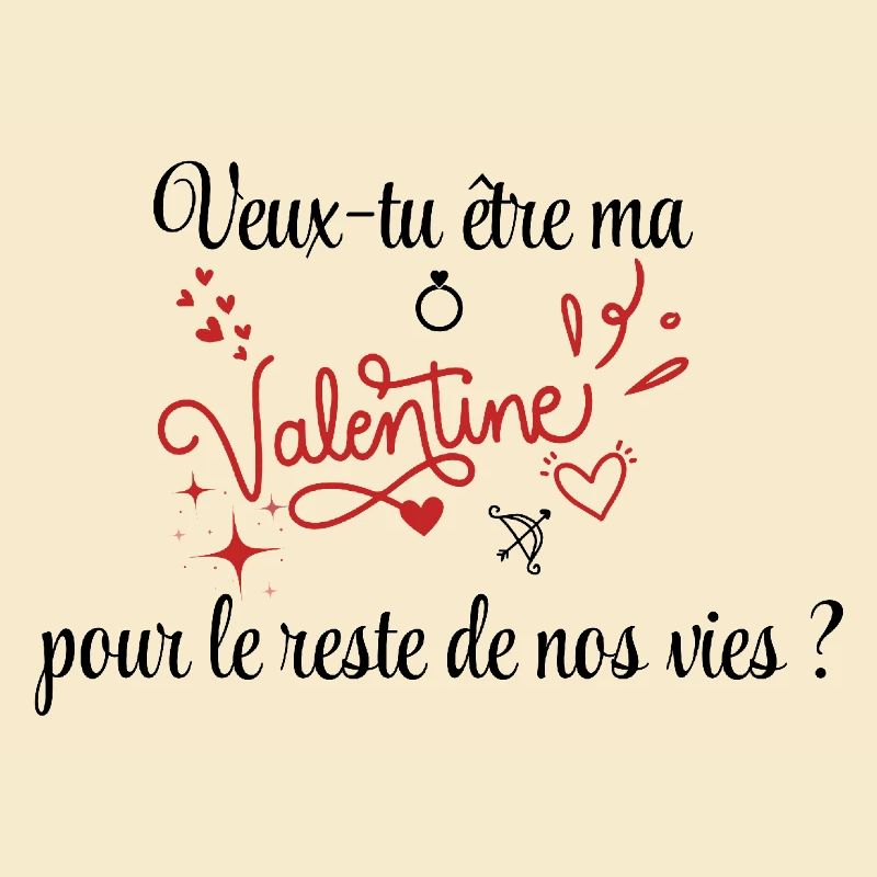 Demande en mariage, Saint-Valentin, Romantique