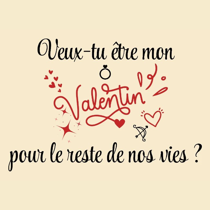 Demande en mariage, Saint-Valentin, Romantique