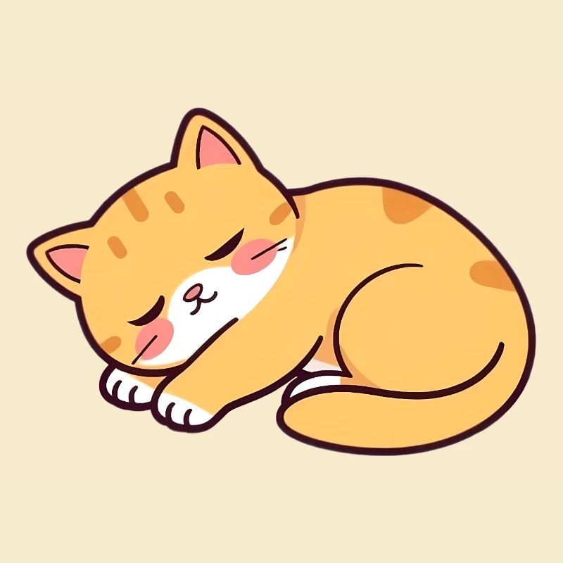 sleeping cat