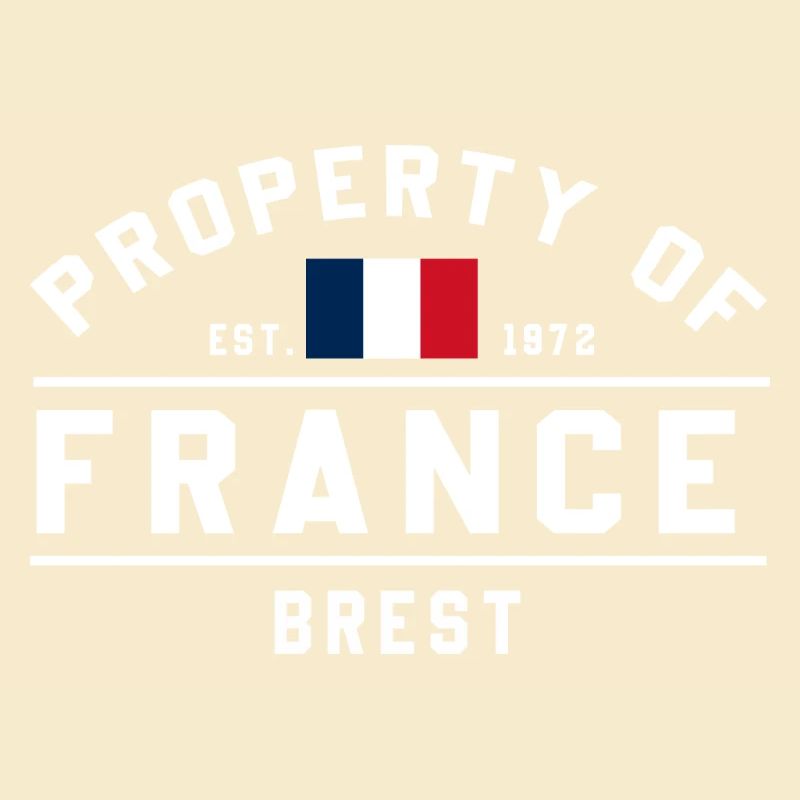 Französisches Eigentum Brest Logo