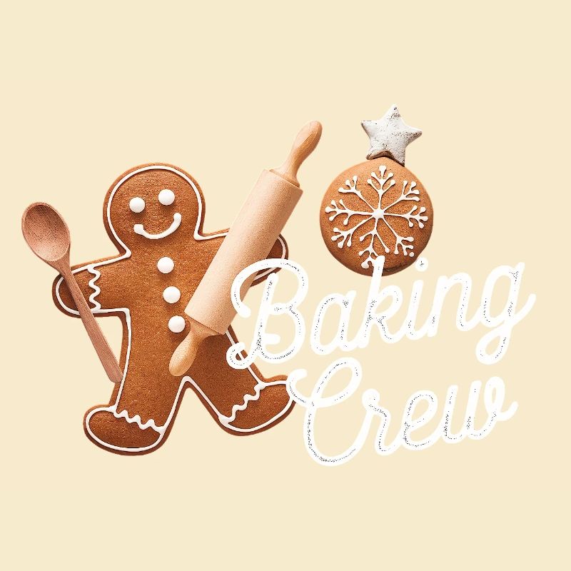 Baking Crew Lebkuchenmann Weihnachten backen