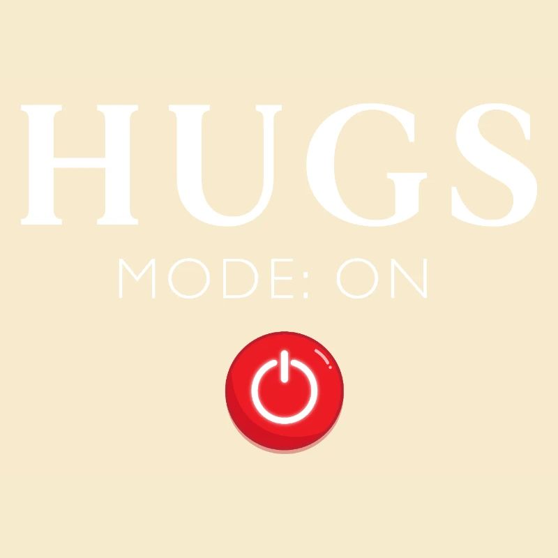 HUGS Modo sur le bouton rouge