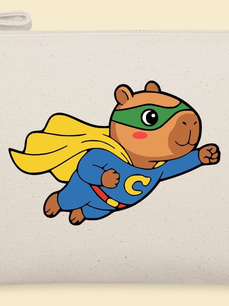 Niedliches Capybara-Superhelden-Umhang-Tierliebhaber-Geschenk