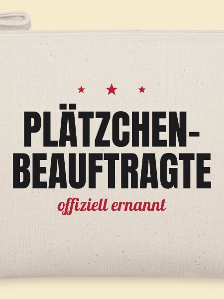 Plätzchen-Beauftragte – offiziell ernannt