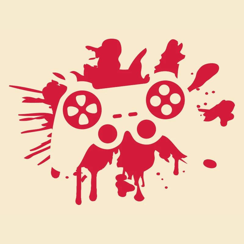 controller blut graffiti tropfen spritzer klex
