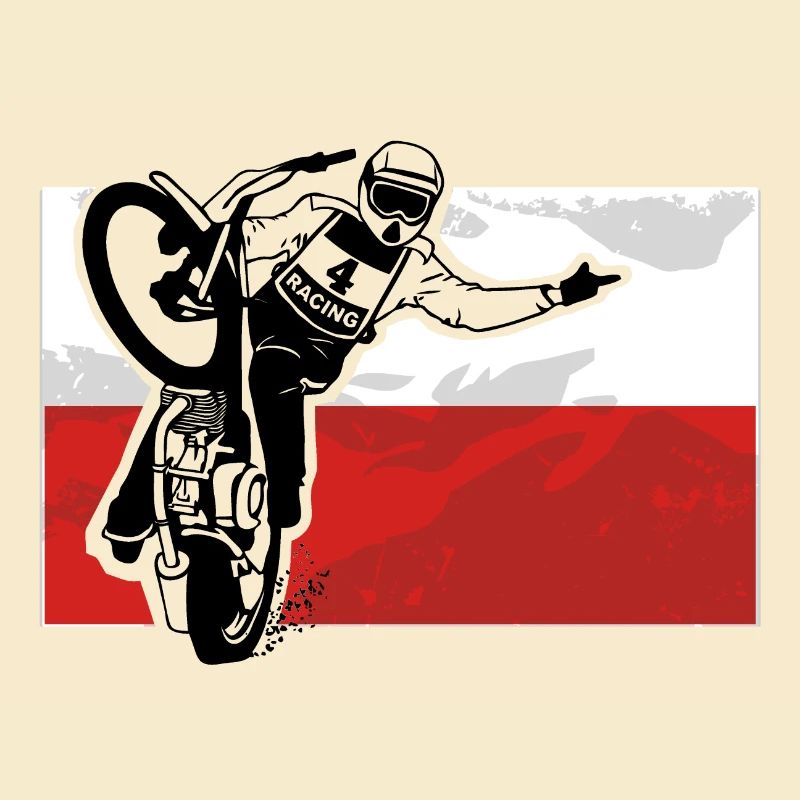 Speedway - Poland Flag