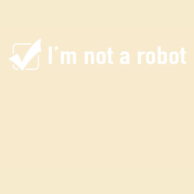Ich bin kein Roboter