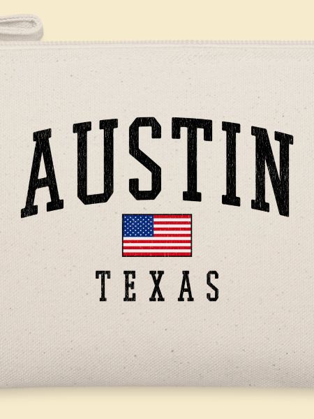 Austin Texas USA Flaggenmotiv