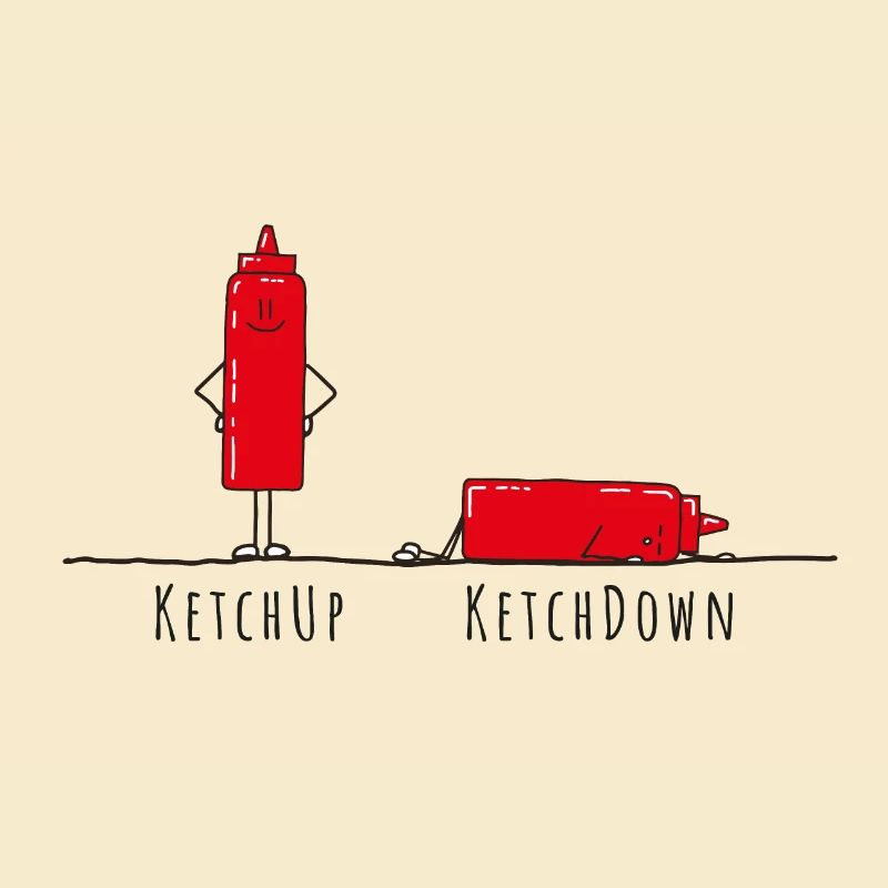Ketchup - Ketchdown, Wortspiel