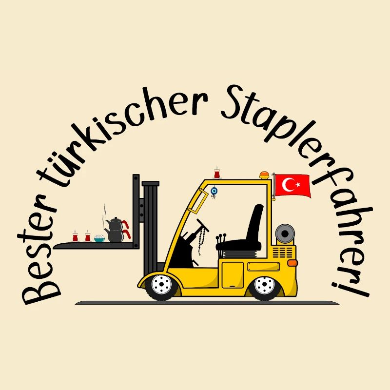 Staplerfahrer bester türkischer Staplerfahrer