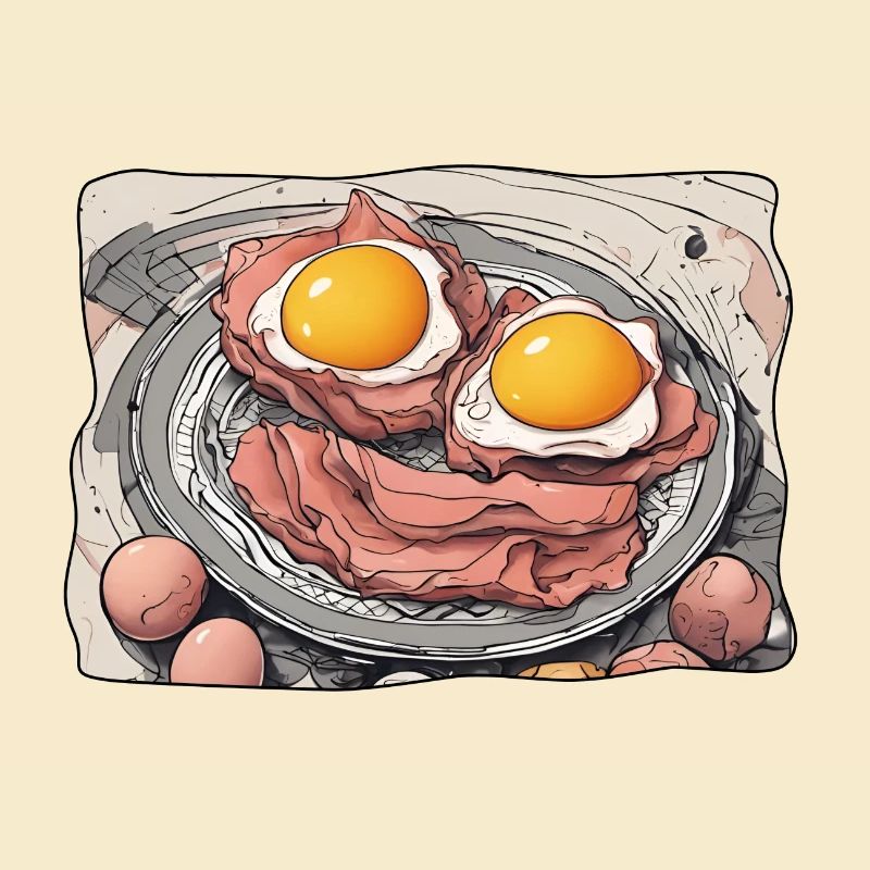 Egg and bacon