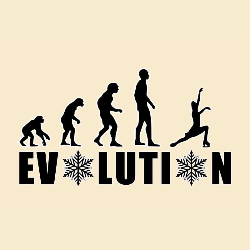 EVOLUTION FIGURE SKATING WINTER SNOW