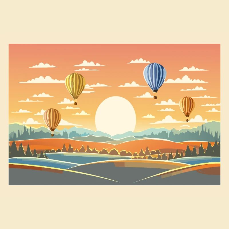 Heißluftballons