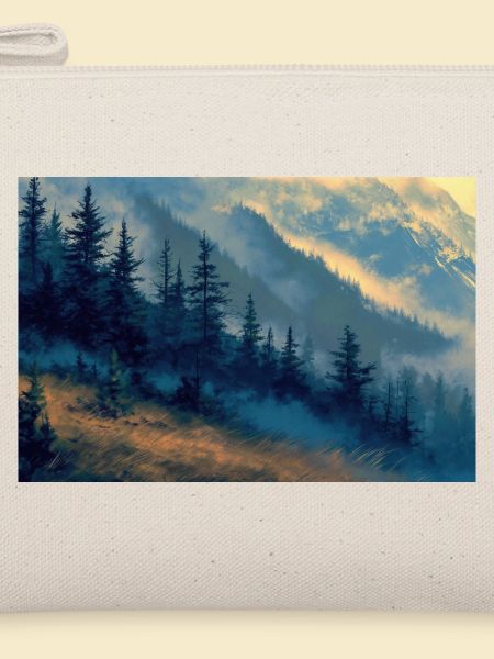 Berglandschaft Illustration Poster