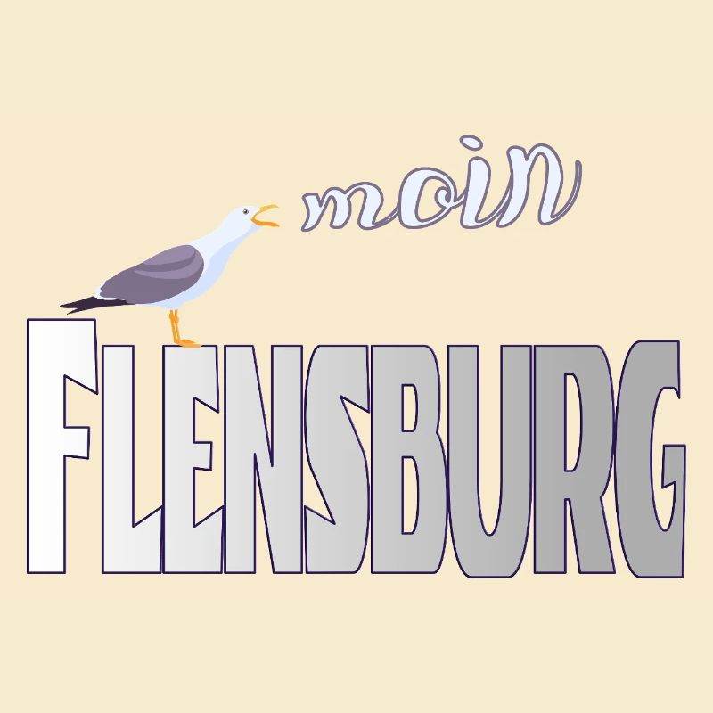 Flensburg Möwe & Moin Design