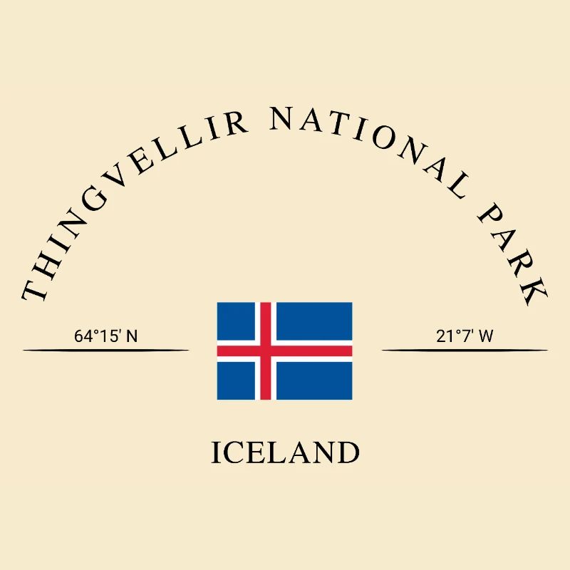 Thingvellir Nationalpark – Souvenir & Geschenk