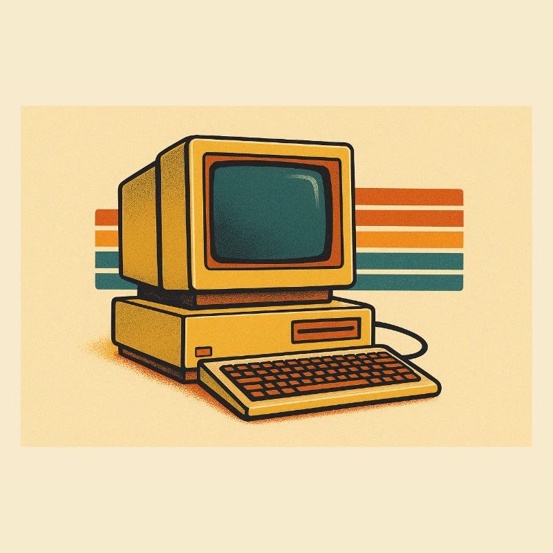 Retro Computer 80er