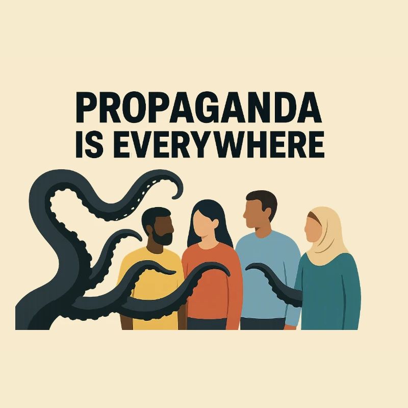 La propagande est une image de diversité partout