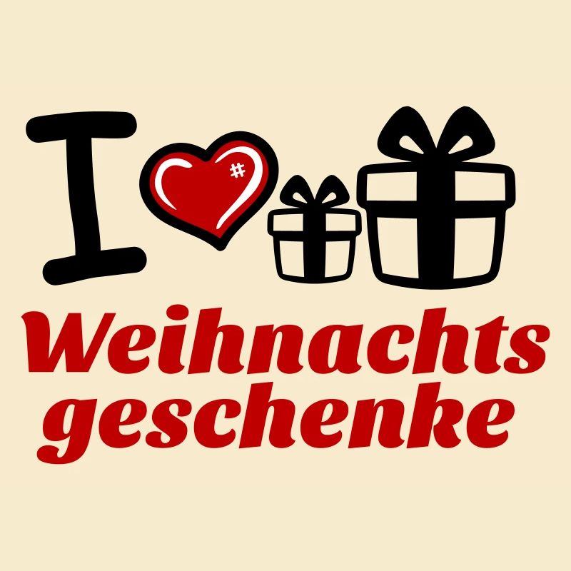 I Love Weihnachtsgeschenke 
