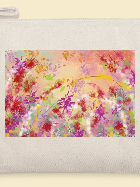 Pastellblüten Farbwirbel Muster