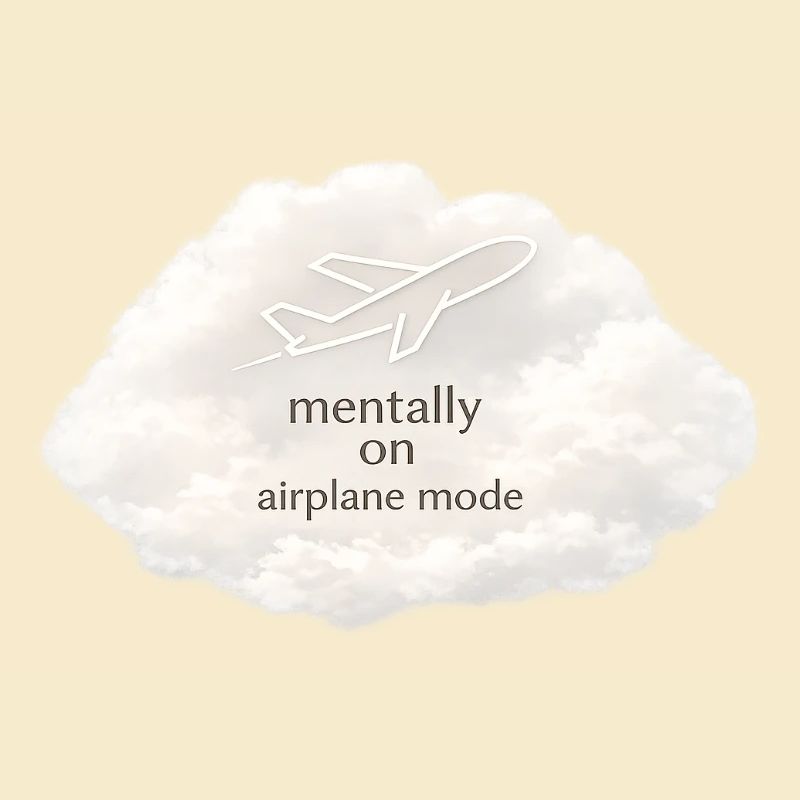 Mentaler Flugzeugmodus