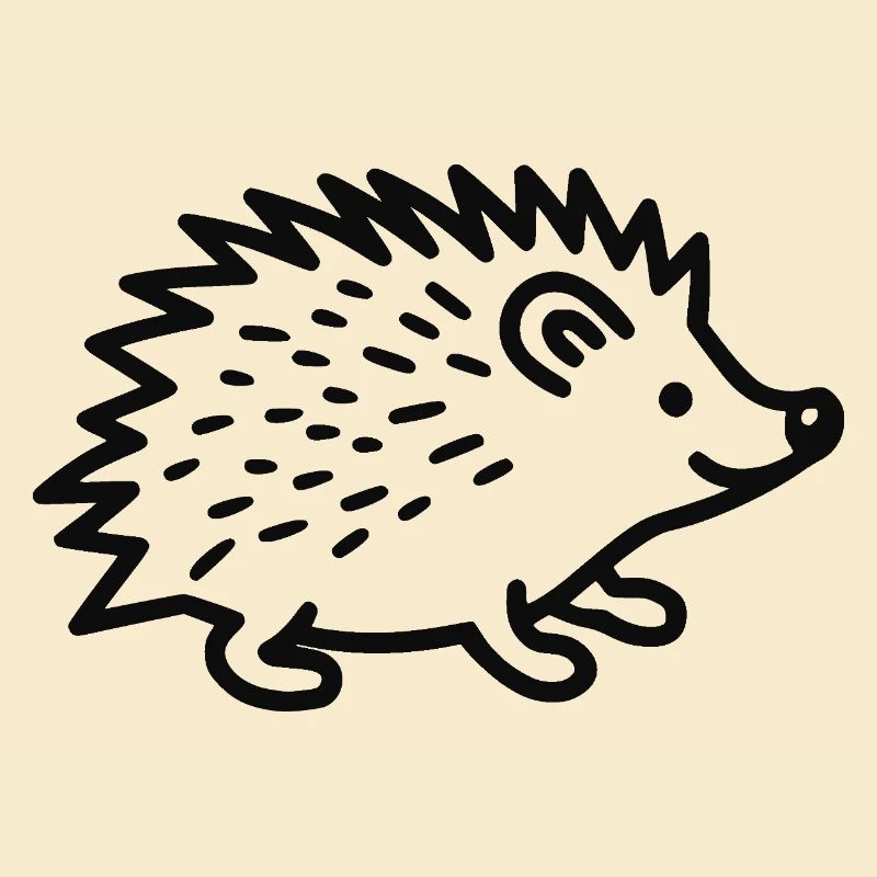 süßer Igel