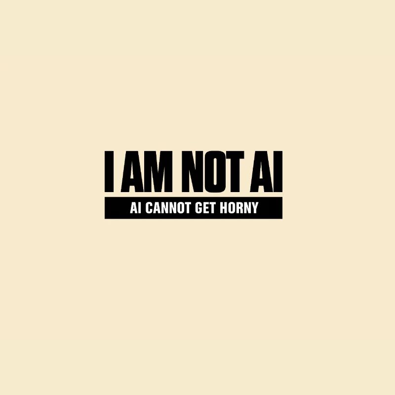AI Cannot Get Horny