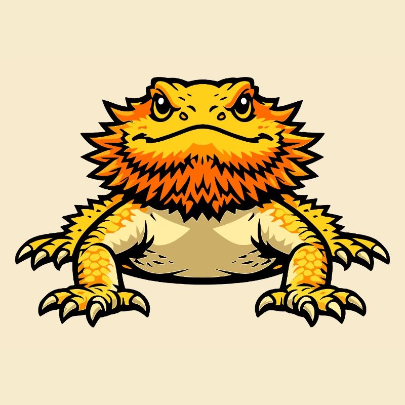 Flammensalamander Karikatur