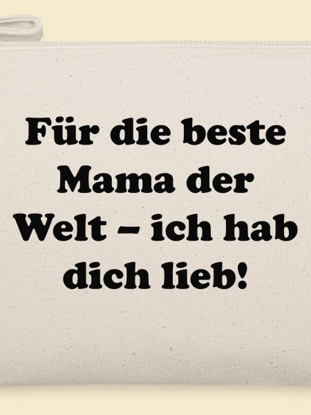 Beste Mama der Welt Liebesbotschaft