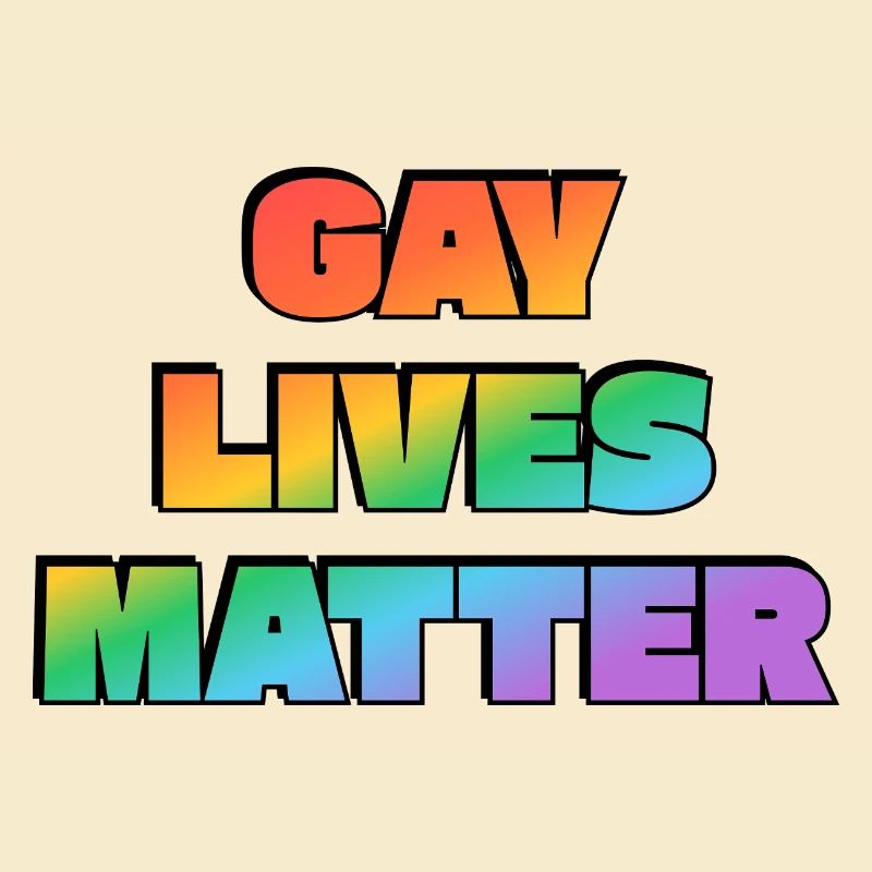 Déclaration typographique Pride Rainbow