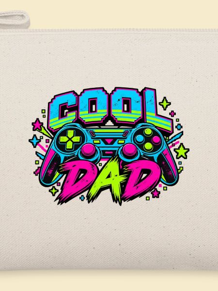 Retro Papa Neon Gaming