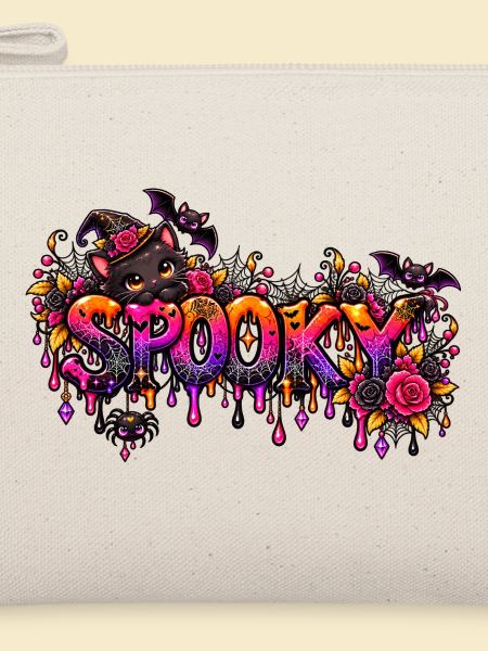 Spooky Katzen Neon-Drip