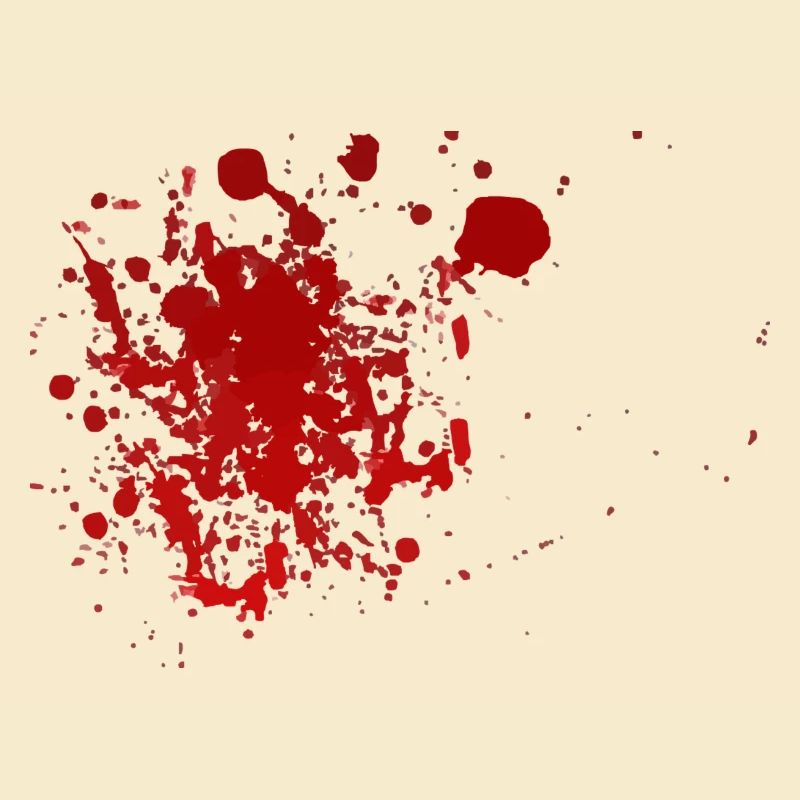 Blut Spritzer Splatter Halloween Blutspritzer