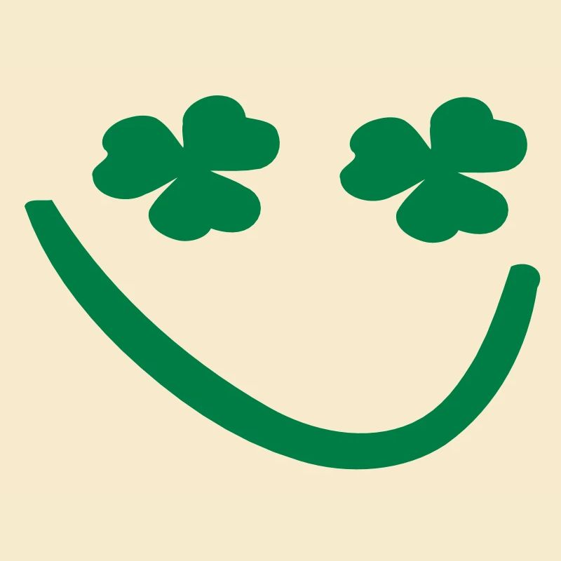 Shamrock Smiley-Gesicht