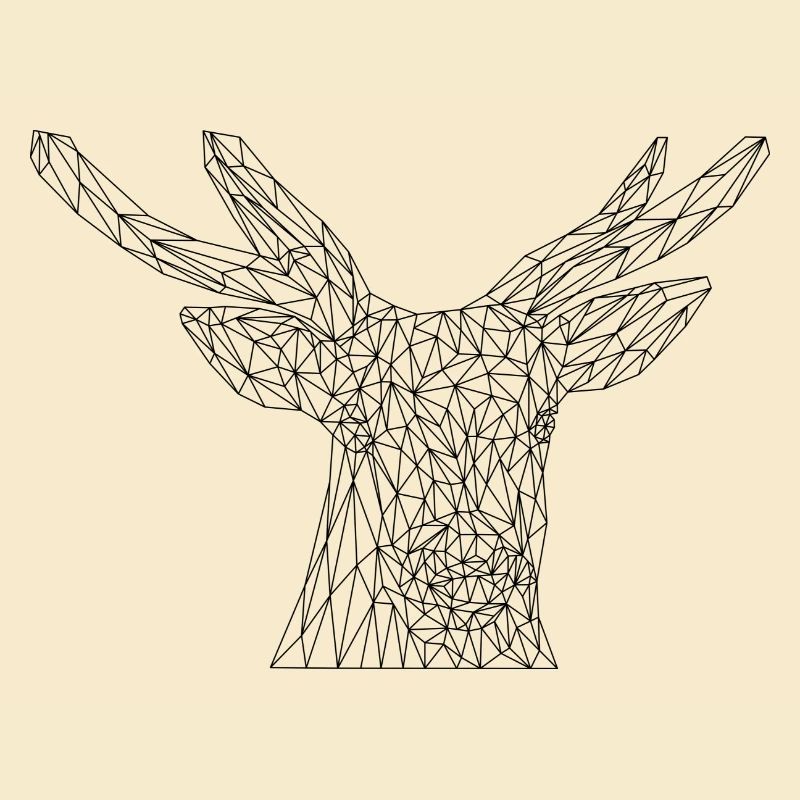 Cerf #LowPoly