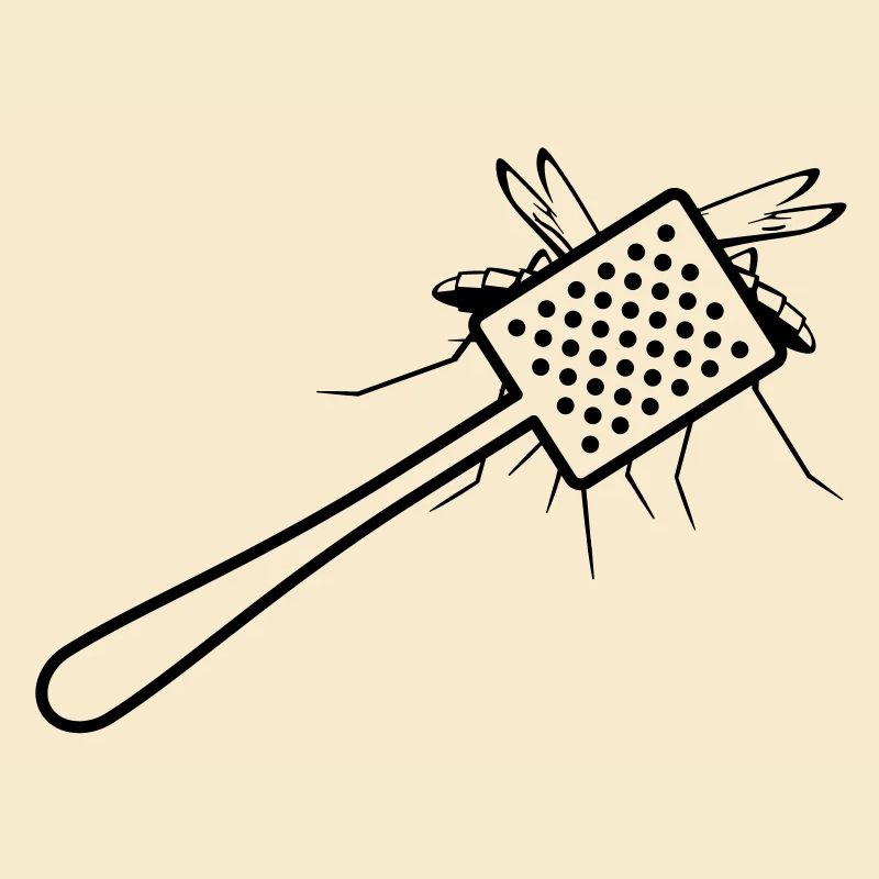 Une tapette à mouche tue un moustique