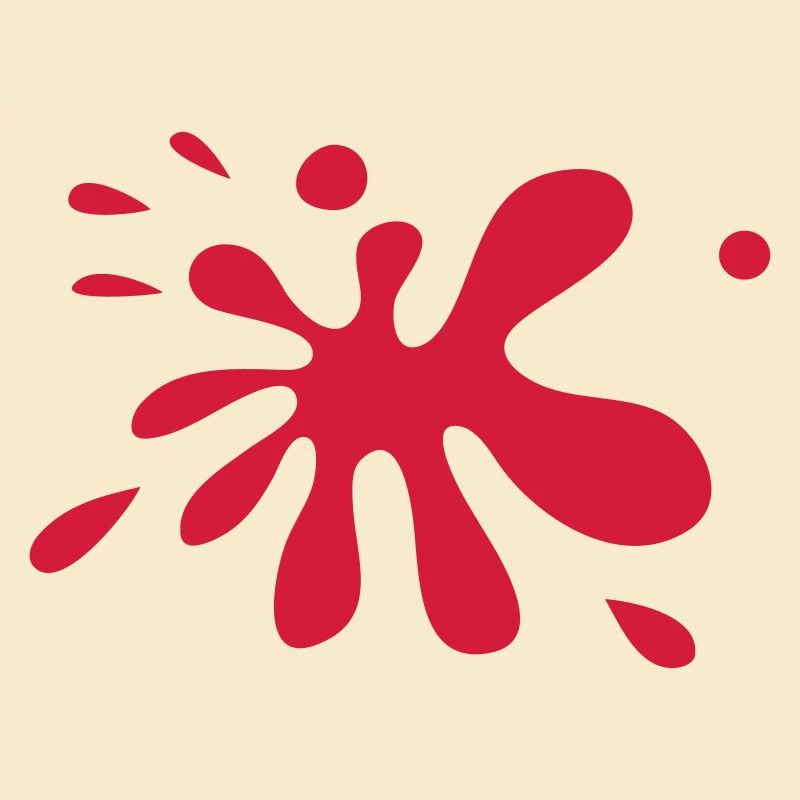 Red Paint Splat
