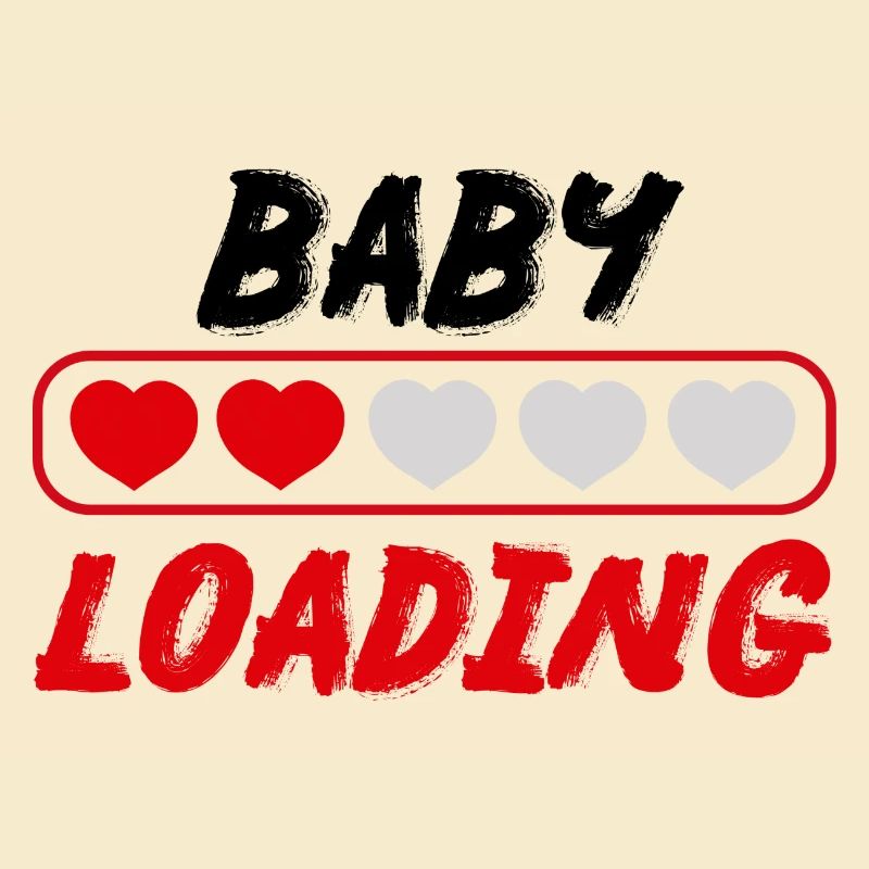 baby loading funny heart loading bar