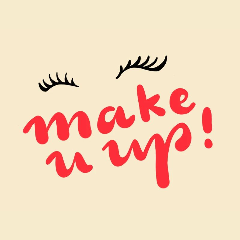 Make your eyes up!